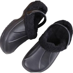 Garden Clogs Fur lined Warm Spacious Comfortable  fleece lining classic clogs