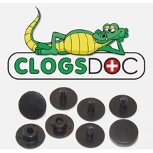 4 x Rivets Sets, Croc Fastener, Button to fit repair For Crocs Adults Kids broken clogs replacement