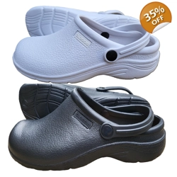 Comfortable Work Shoes Kitchen Clogs Chefs Denta..
