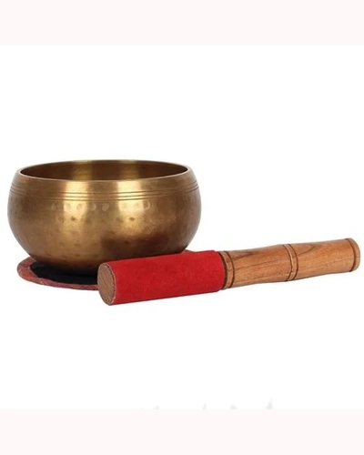 12cm Beaten Brass Singing Bowl 12cm Beaten Brass Singing Bowl