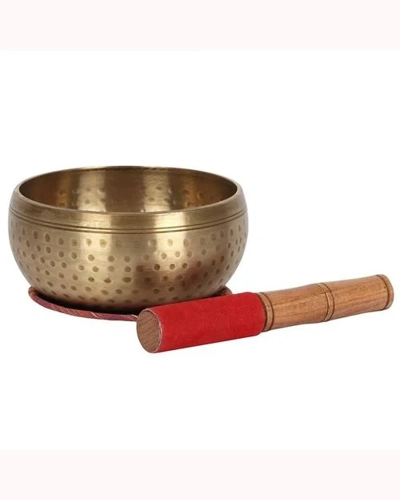 15cm Beaten Brass Singing Bowl 15cm Beaten Brass Singing Bowl