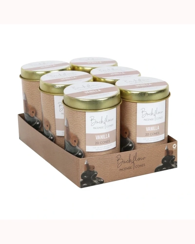 1 Tin of Elements Vanilla Jumbo Backflow Cones 1 Tin of Elements Vanilla Jumbo Backflow Cones
