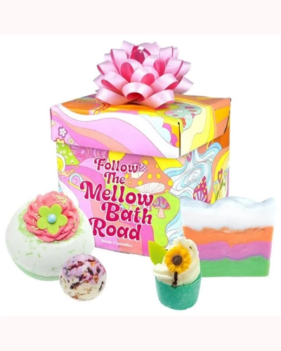 Follow the Mellow Bath Road Cube Bow Gift Box Follow the Mellow Bath Road Cube Bow Gift Box