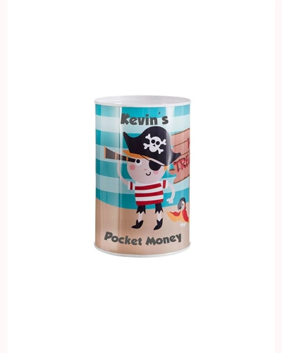 Pirate Money Tin Pirate Money Tin