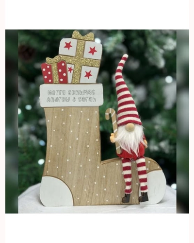 Gonk Wooden Stocking Gonk Wooden Stocking