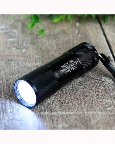 Personalised Free Text Mini Torch