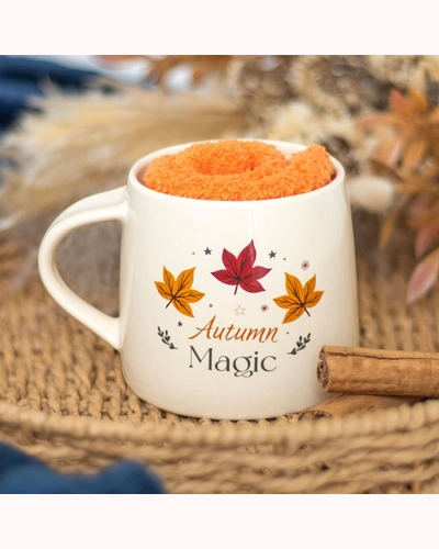 Autumn Magic Mug and Socks Set Autumn Magic Mug and Socks Set