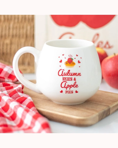 Autumn Skies & Apple Pies Rounded Mug Autumn Skies & Apple Pies Rounded Mug