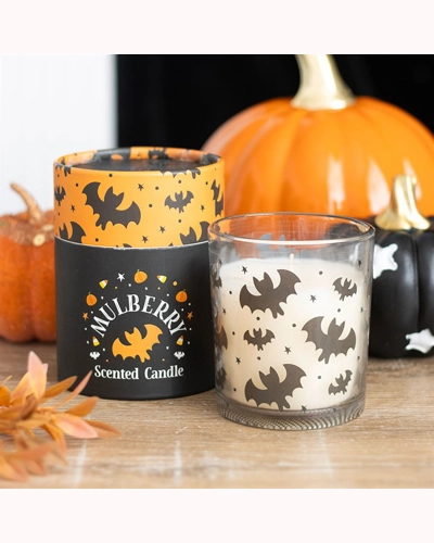Bat Print Mulberry Candle Bat Print Mulberry Candle