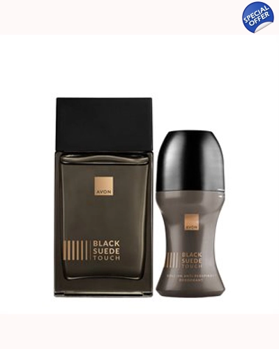 Black Suede Touch Fragrance & Body Set Black Suede Touch Fragrance & Body Set