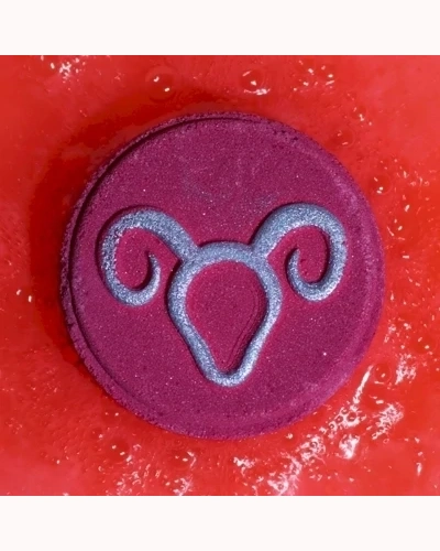 Box of 2 Zodiac Bath Fizzers with Horoscope - Aries Box of 2 Zodiac Bath Fizzers with Horoscope - Aries