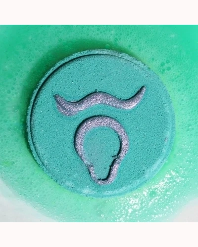 Box of 2 Zodiac Bath Fizzers with Horoscope - Taurus Box of 2 Zodiac Bath Fizzers with Horoscope - Taurus