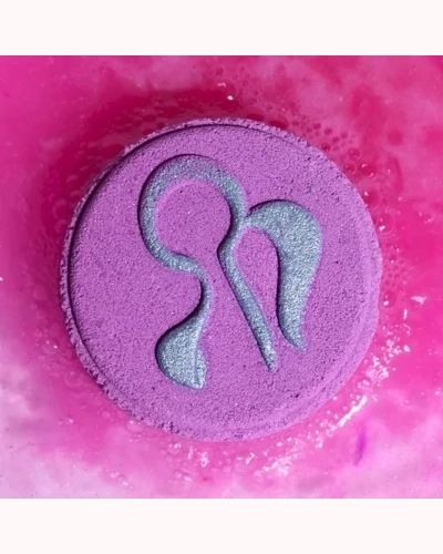 Box of 2 Zodiac Bath Fizzers with Horoscope - Virgo Box of 2 Zodiac Bath Fizzers with Horoscope - Virgo
