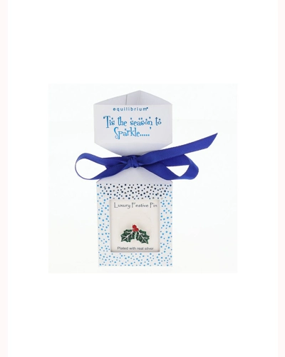 Christmas Pin - Holly Christmas Pin - Holly