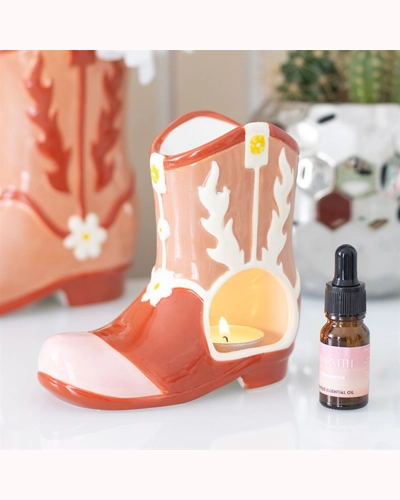Cowboy Boot Oil Burner and Wax Warmer Cowboy Boot Oil Burner and Wax Warmer