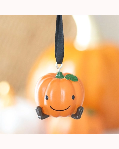 Cute Smiling Pumpkin Hanging Ornament Cute Smiling Pumpkin Hanging Ornament