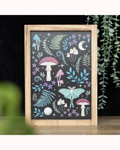 Dark Forest Framed Wall Art Print Dark Forest Framed Wall Art Print