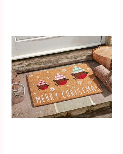 Decoir Mat - Festive Robins Decoir Mat - Festive Robins