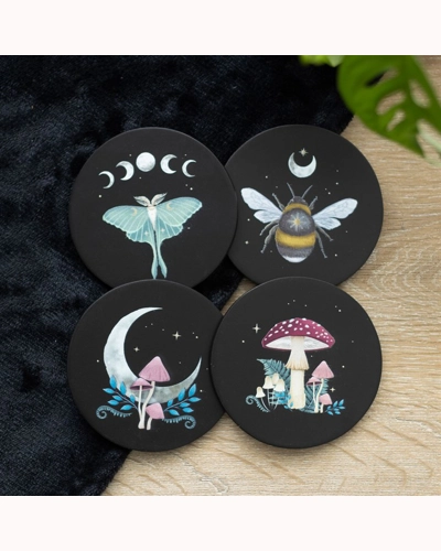 Dark Forest Coaster Set Dark Forest Coaster Set