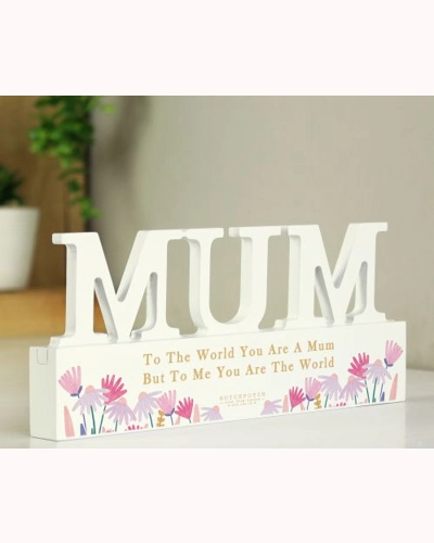 Personalised Hotchpotch Wild Flower Mum Ornament Personalised Hotchpotch Wild Flower Mum Ornament