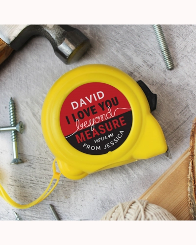 Personalised Beyond Measures Tape Measure Personalised Beyond Measures Tape Measure