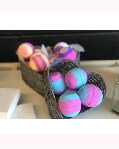 Bath Bomb Sphere-Daisies