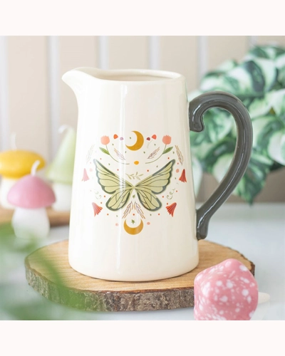Fairy Wing Ceramic Flower Jug Fairy Wing Ceramic Flower Jug