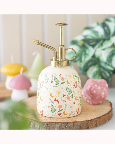 Fairy Folklore Print Ceramic Plant Mister Fairy Folklore Print Ceramic Plant Mister