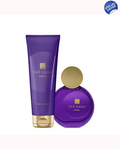 Far Away Rebel Fragrance & Body Lotion Set Far Away Rebel Fragrance & Body Lotion Set
