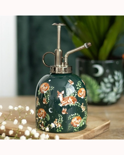 Fawn and Friends Forest Print Ceramic Plant Mister Fawn and Friends Forest Print Ceramic Plant Mister