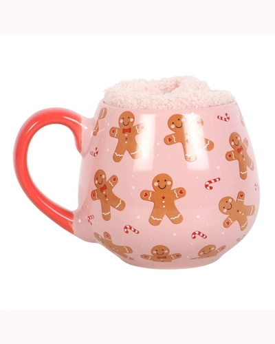 Gingerbread Mug and Socks Set Gingerbread Mug and Socks Set