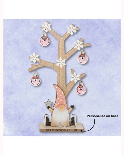 Gonk Bauble Tree - Pink Gonk Bauble Tree - Pink