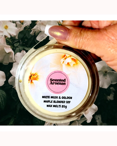 Hinch's White Musk and Golden Maple Wax Melts 85g Hinch's White Musk and Golden Maple Wax Melts 85g