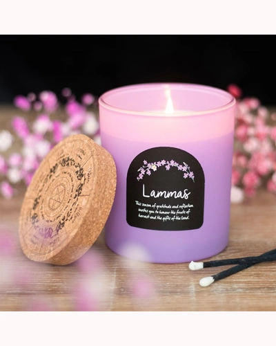 Lammas Cinnamon and Orange Wheel of the Year Candle Lammas Cinnamon and Orange Wheel of the Year Candle