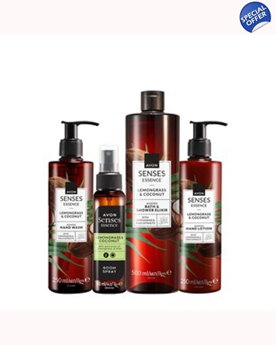 Lemongrass & Coconut Bath & Body Set Lemongrass & Coconut Bath & Body Set