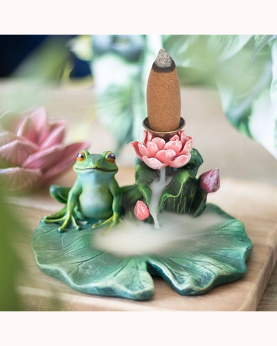 Lily Pad Backflow Incense Burner Lily Pad Backflow Incense Burner