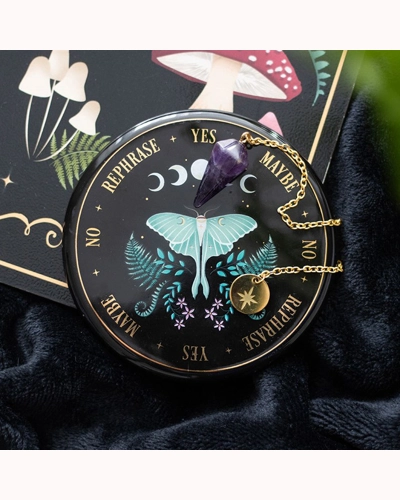 Luna Moth Pedulum Divination Kit Luna Moth Pedulum Divination Kit