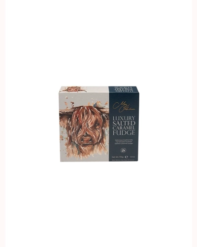 Luxury Salted Caramel Fudge - Highland Cow Luxury Salted Caramel Fudge - Highland Cow