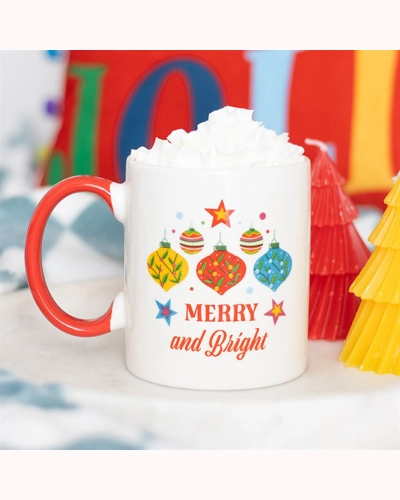 Merry and Bright Bauble Mug Merry and Bright Bauble Mug