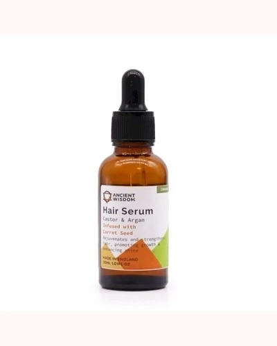 Organic Hair Serum 30ml - Carrot Seed Organic Hair Serum 30ml - Carrot Seed