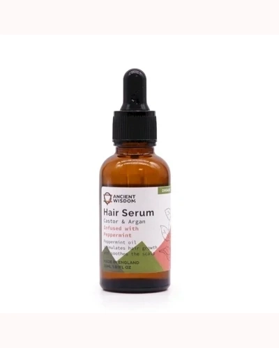 Organic Hair Serum 30ml - Peppermint Organic Hair Serum 30ml - Peppermint