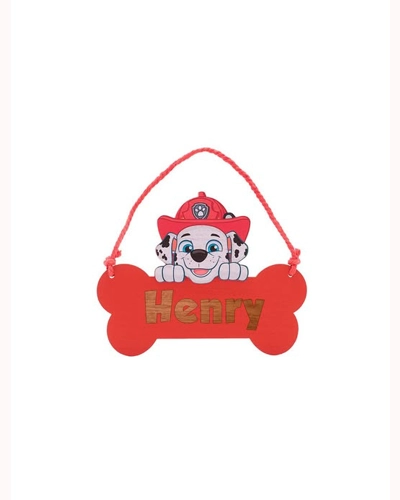 Paw Patrol Hanging Plaque - Marshall (Red) Paw Patrol Hanging Plaque - Marshall (Red)
