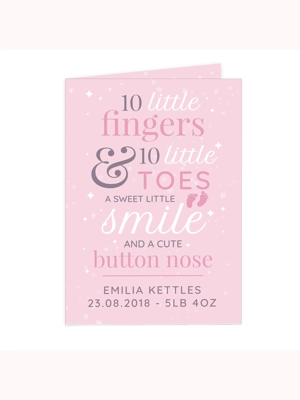 Personalised '10 Little..