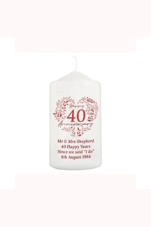 Personalised 40th ..