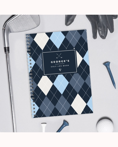 Personalised A5 Golf Log Book