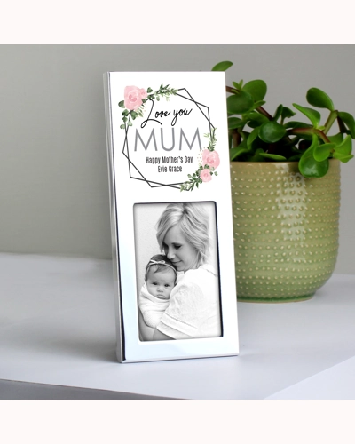 Personalised Abstract Rose 2x3 Photo Frame