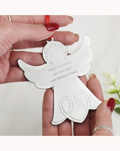 Personalised Angel Tree Decoration