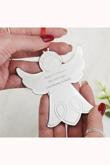 Personalised Angel Tree Decoration