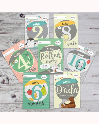 Personalised Baby Cards: For Milestone Moments