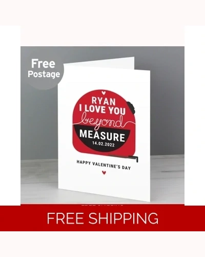 Personalised Beyond Measures Card